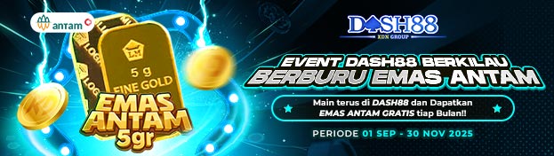 DASH88 X EVENT BERBURU EMAS ANTAM