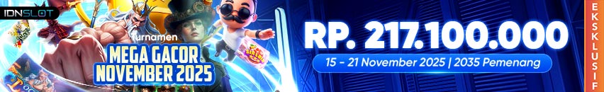 KDSLOTS X IDNSLOT TOURNAMENT MEGA GACOR NOVEMBER 2025