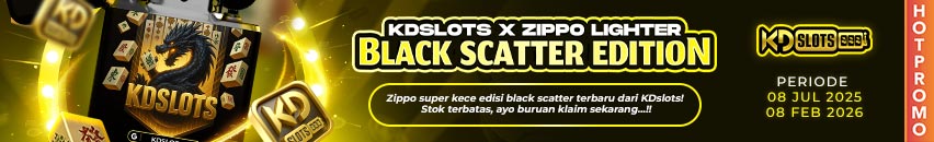 KDSLOTS X ZIPPO LIGHTER BLACK SCATTER EDITION