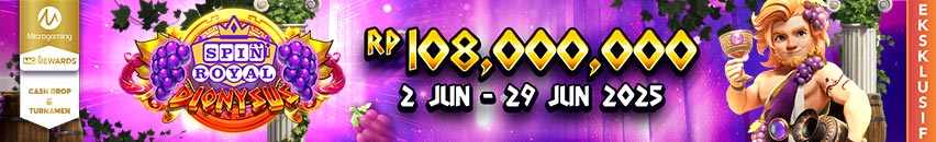 KDSLOTS X MG TOURNAMENT & CASHDROP SPIN ROYAL DIONYSUS