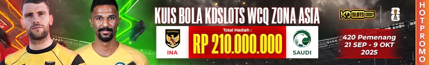 KDSLOTS X WORLD CUP QUALIFICATION INDONESIA VS SAUDI ARABIA