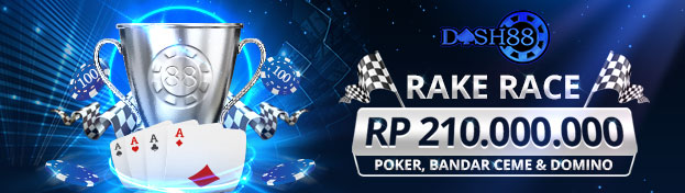 DASH88 X RAKE RACE POKER Leaderboard dari DASH88