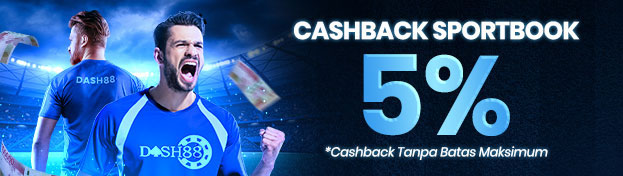 DASH88 X CASHBACK GAME SPORTSBOOK 5%