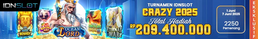 KDSLOTS X IDNSLOT TOURNAMENT CRAZY 2025