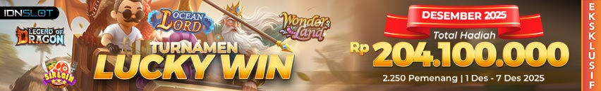 KDSLOTS X IDNSLOT TOURNAMENT LUCKY WIN DESEMBER 2025