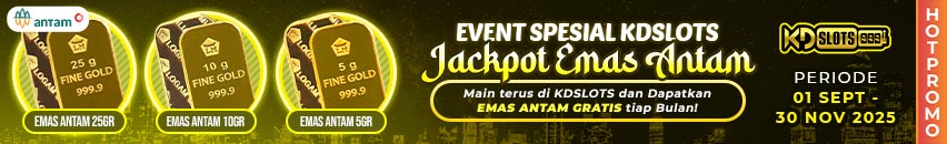 KDSLOTS X EVENT JACKPOT BERKILAU EMAS ANTAM