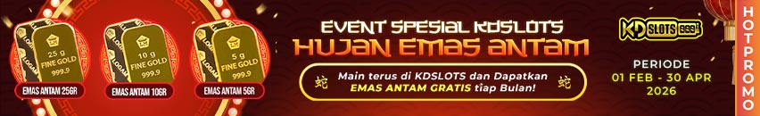 KDSLOTS X EVENT SPESIAL HUJAN EMAS ANTAM
