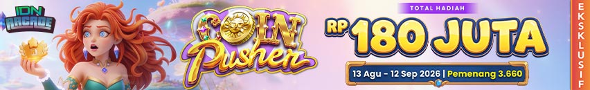 KDSLOTS X IDNARCADE COIN PUSHER DAILY EXCLUSIVE LEAGUE