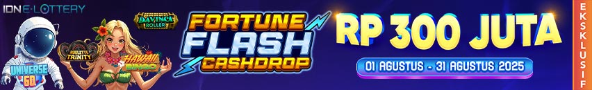 KDSLOTS X E-LOTTERY FORTUNE FLASH CASH DROP