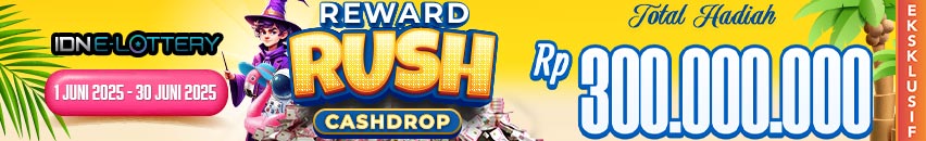 KDSLOTS X IDN E-LOTTERY REWARD RUSH CASH DROP