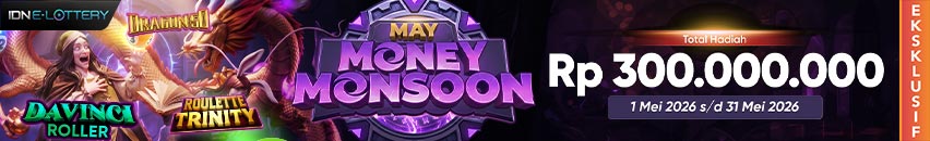 KDSLOTS X E-LOTTERY MAY MONEY MONSOON