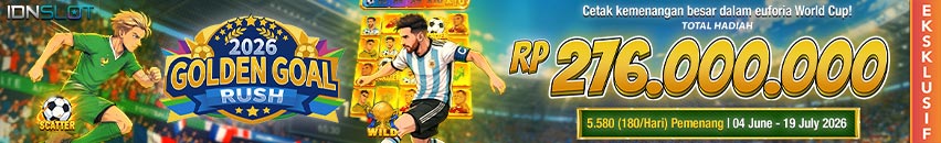 KDSLOTS X IDNSLOT GOLDEN GOAL RUSH TOURNAMENT 2026