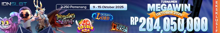 KDSLOTS X IDNSLOT TOURNAMENT MEGAWIN OKTOBER 2025