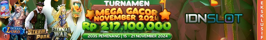 KDSLOTS X IDNSLOT TOURNAMENT MEGA GACOR NOVEMBER 2024