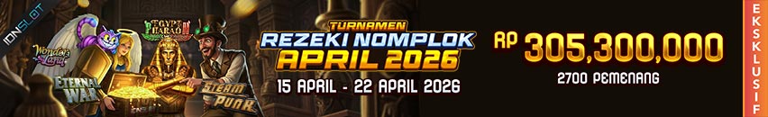 KDSLOTS X IDNSLOT TOURNAMENT REZEKI NOMPLOK APRIL 2026