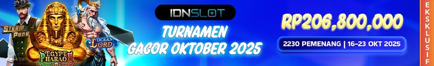 KDSLOTS X IDNSLOT TOURNAMENT GACOR BULAN OKTOBER 2025