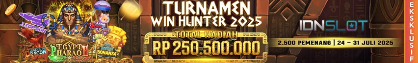KDSLOTS X IDNSLOT TOURNAMENT WIN HUNTER 2025