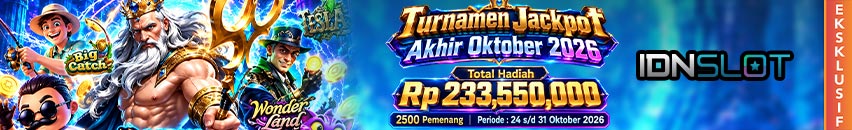 KDSLOTS X IDNSLOT TURNAMEN JACKPOT AKHIR OKTOBER 2026