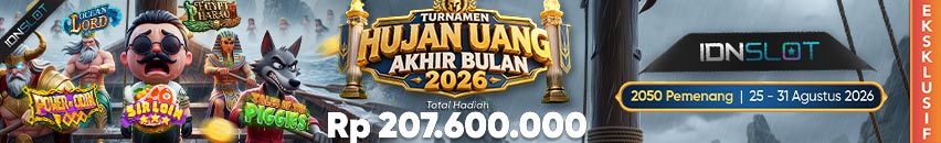 KDSLOTS X IDNSLOT TURNAMEN HUJAN UANG AKHIR BULAN 2026