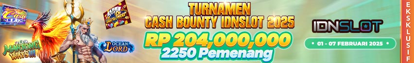 KDSLOTS X IDNSLOT TOURNAMENT CASH BOUNTY 2025