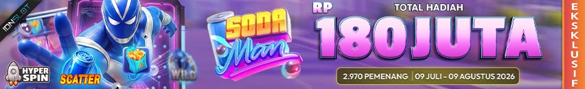 KDSLOTS X IDNSLOT EXCLUSIVE GAME SODA MAN