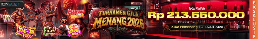 KDSLOTS X IDNSLOT TOURNAMENT GILA MENANG 2026