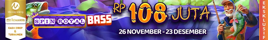 KDSLOTS X MG TOURNAMENT & CASHDROP SPIN ROYAL BASS