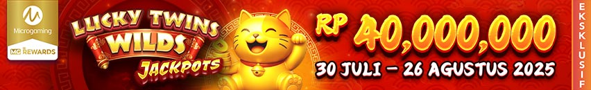 KDSLOTS X MG LUCKY TWINS WILDS JACKPOTS TOURNAMENT
