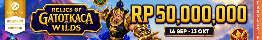 KDSLOTS X MICROGAMING RELICS OF GATOTKACA LINK & MERGE TOURNAMEN