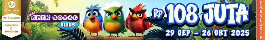 KDSLOTS X MG TOURNAMENT & CASHDROP SPIN ROYAL BIRDS