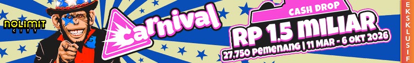 KDSLOTS X NOLIMIT CITY CARNIVAL