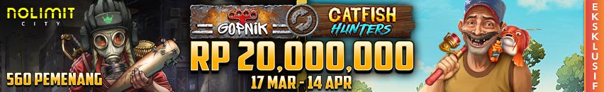 KDSLOTS X NLC CATFISH HUNTERS & GOPNIK CASH DROP