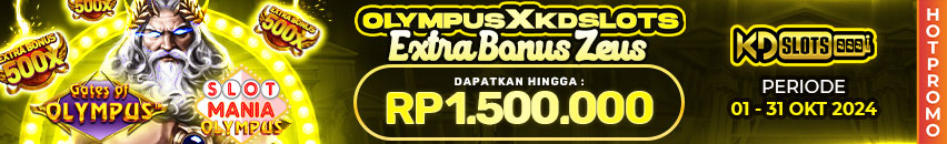 KDSLOTS X OKTOBER MELEDAK BONUS 500X OLYMPUS