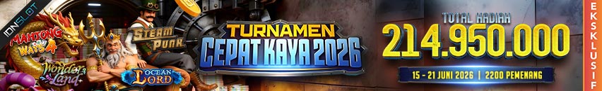 KDSLOTS X IDNSLOT TOURNAMENT CEPAT KAYA 2026