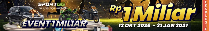 KDSLOTS X SPORTGG EVENT 1 MILIAR