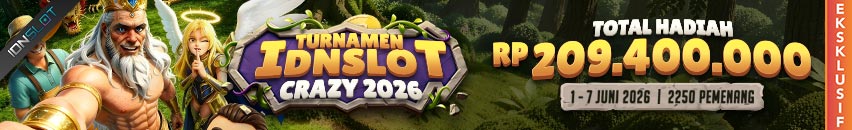 KDSLOTS X IDNSLOT TOURNAMENT CRAZY 2026