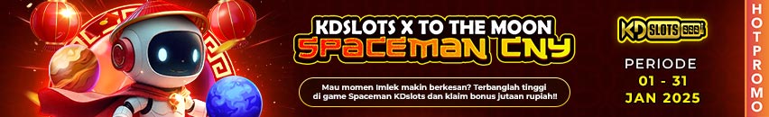 KDSLOTS X EVENT TO THE MOON SPACEMAN SPESIAL IMLEK 2025