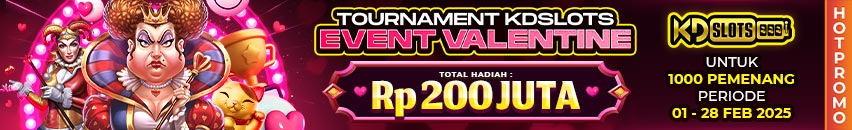 KDSLOTS X TOURNAMENT SPESIAL VALENTINE 2025